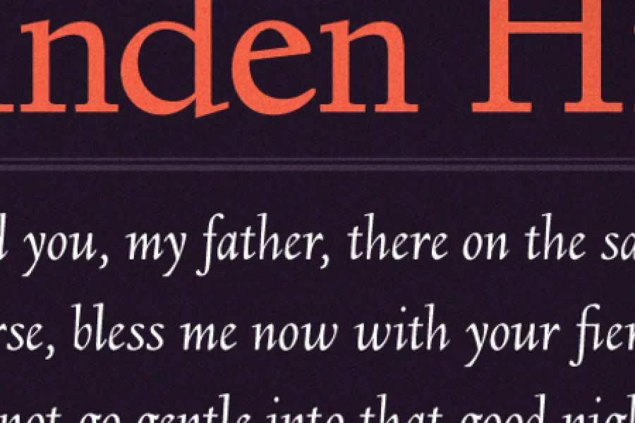 Linden Hill Font Family