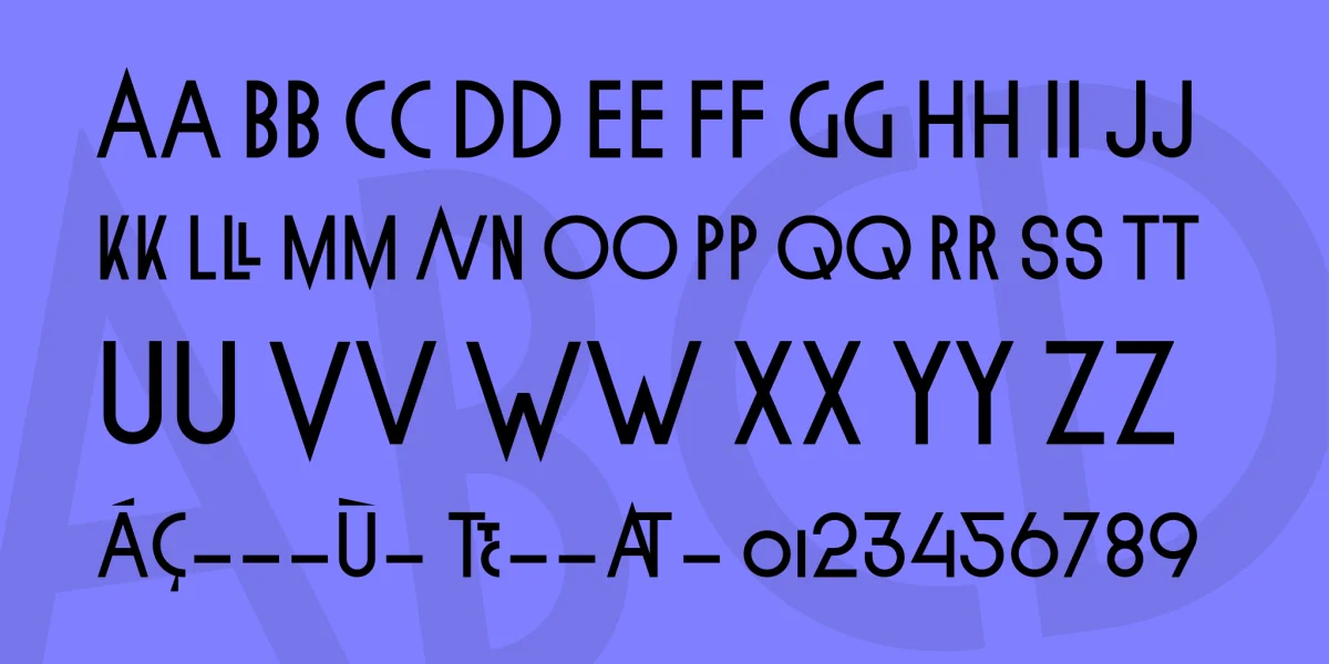 Lineal Font preview 4