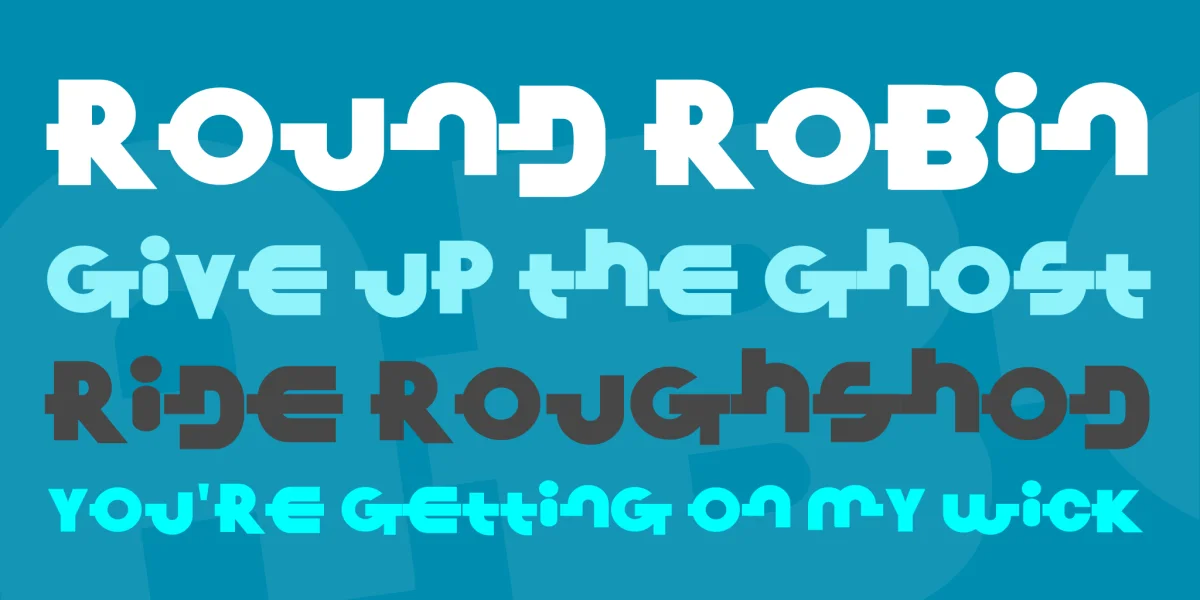 Link Parties Font preview 2