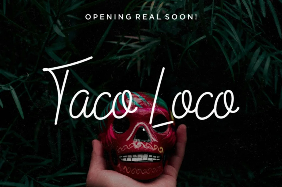 Linoleo Script Font preview 5