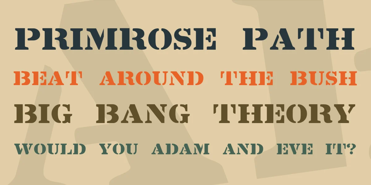 Lintsec Font preview 2