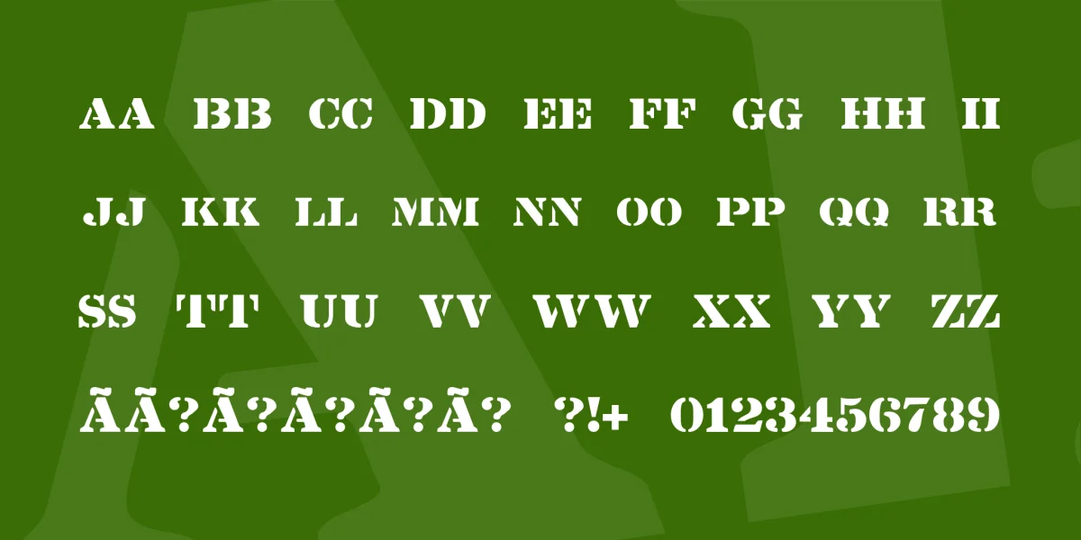 Lintsec Font preview 3