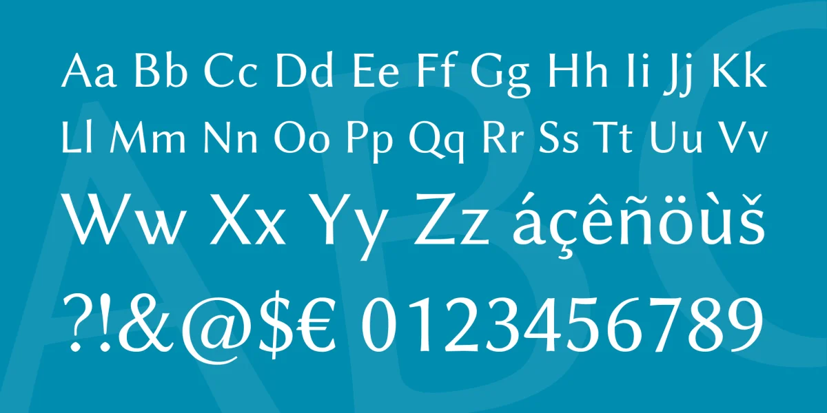 Linux Biolinum Font Family preview 4