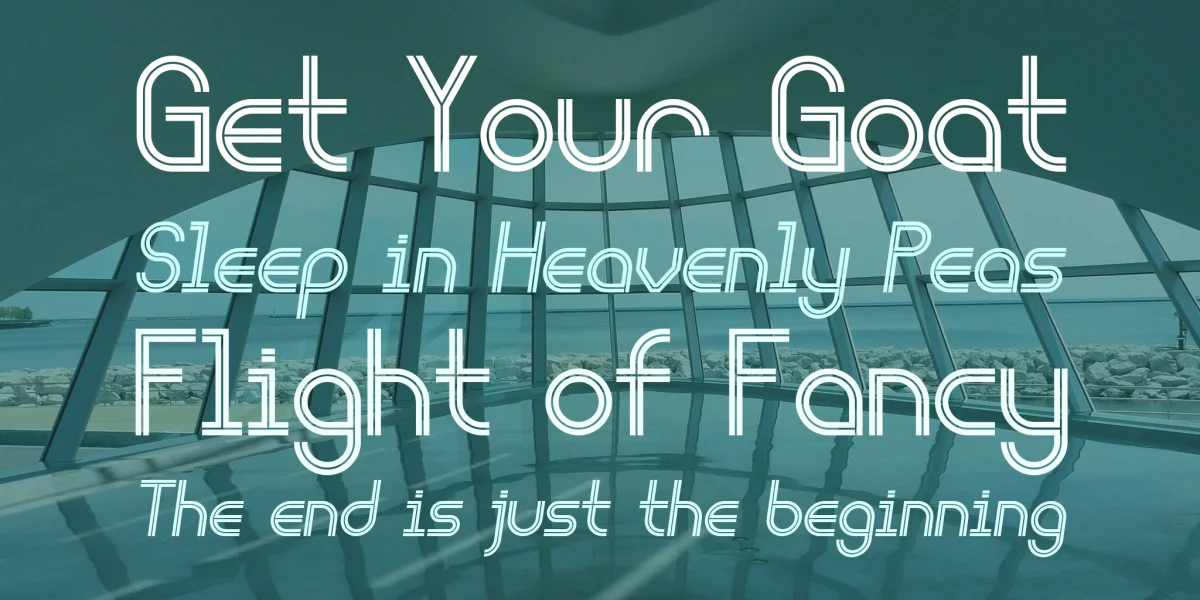 Liquidrom Font Family preview 2
