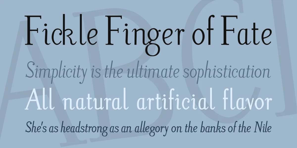 Litos Script Font Family preview 2