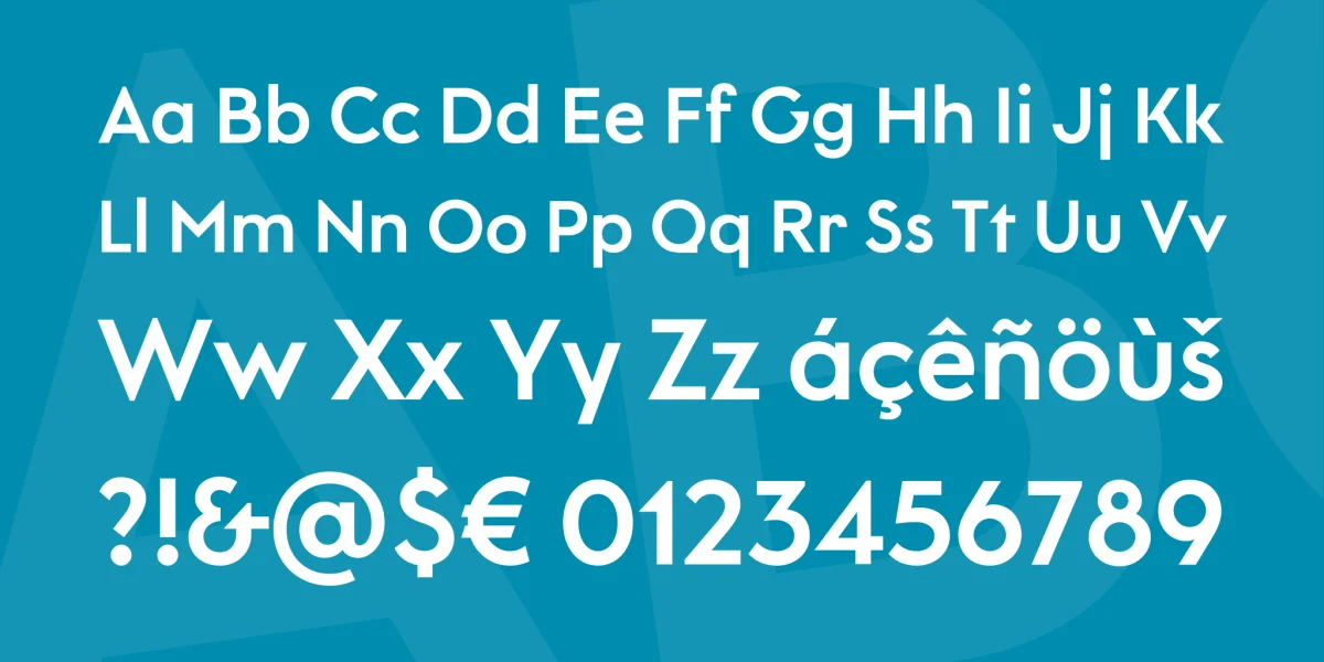 LitSans Font preview 4