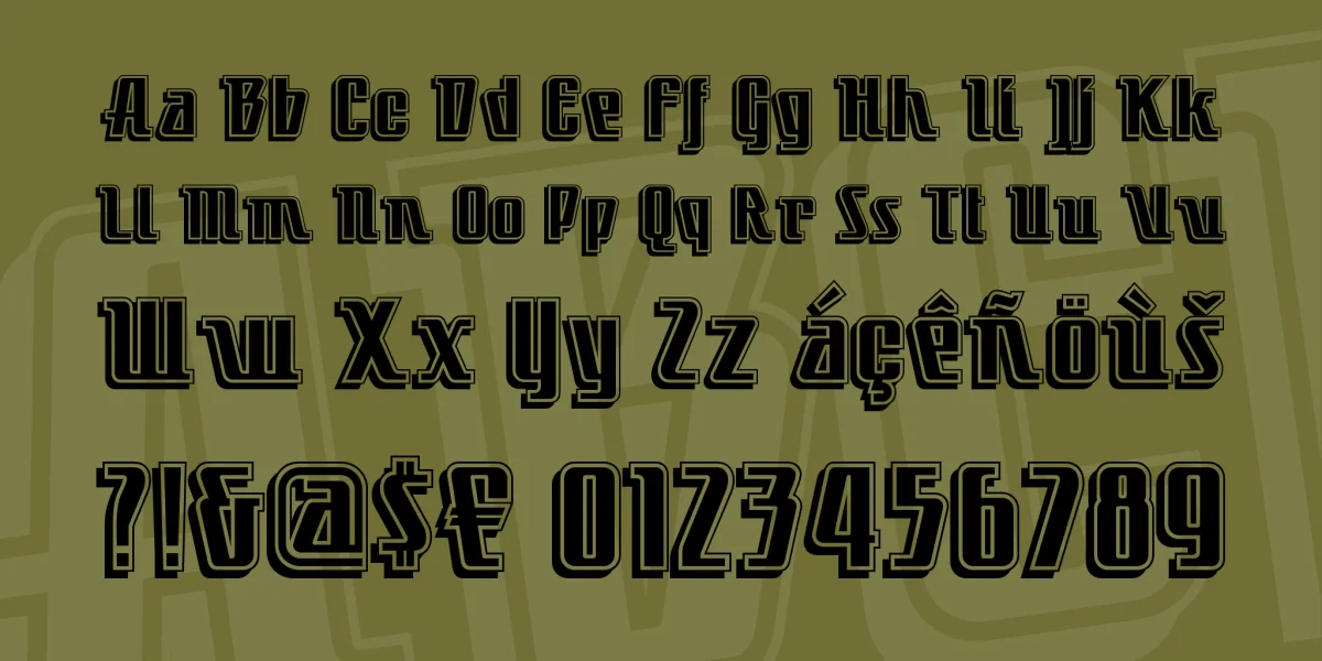 Little Deuce Coupe NF Font preview 2