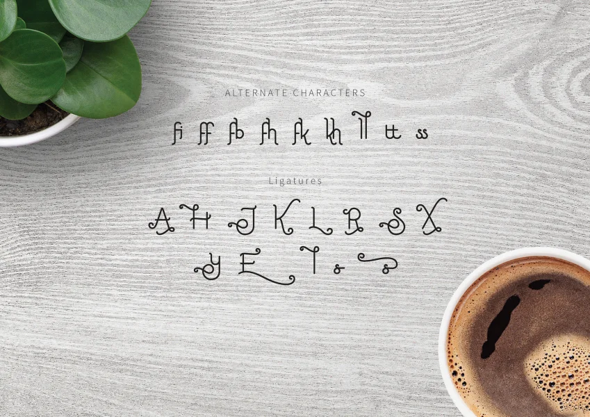Little Edellweiss Font preview 3