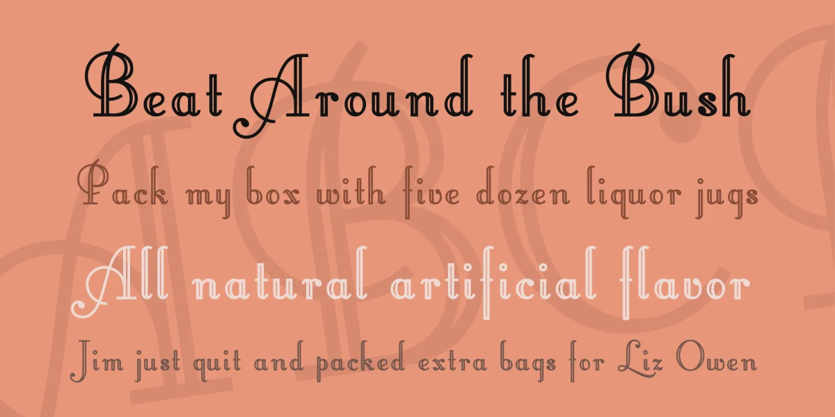 Little Lord Fontleroy NF Font preview 2