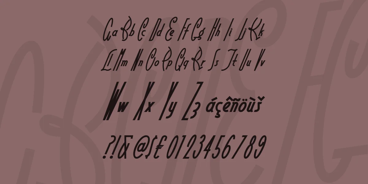 Little Rickey NF Font preview 3