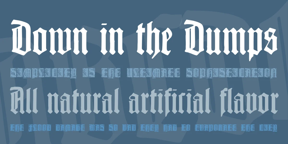 Liturgisch Font Family preview 2