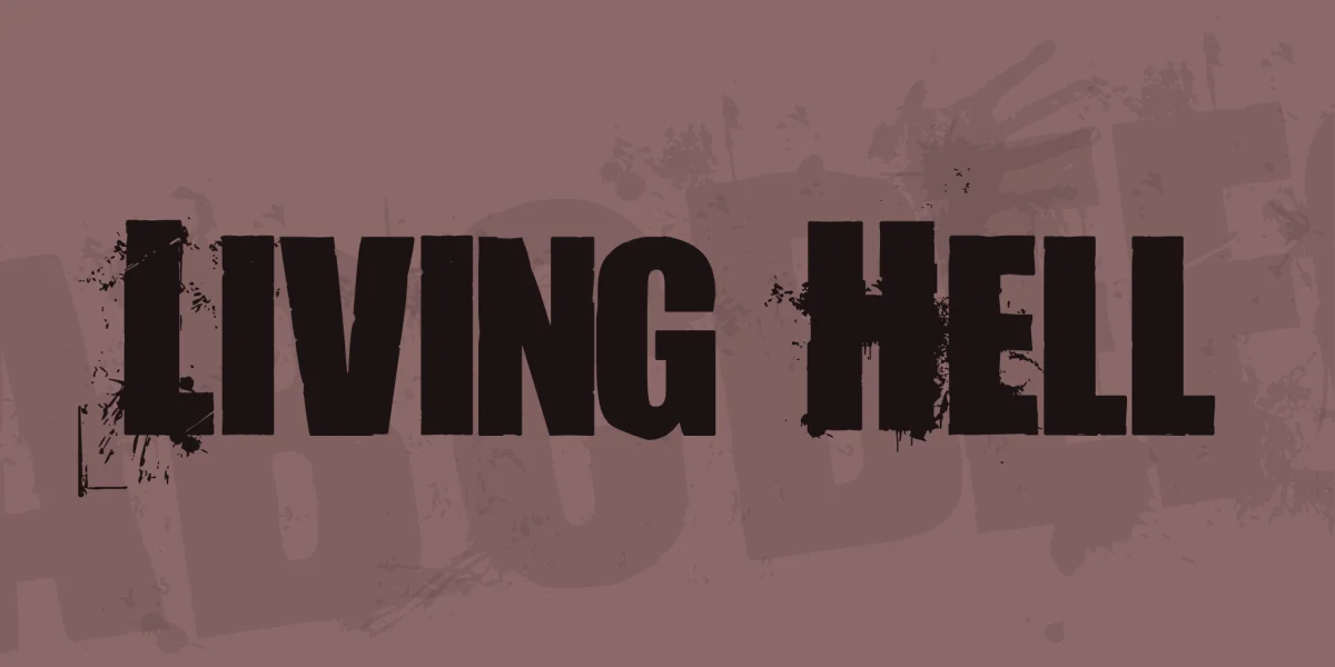 Living Hell Font