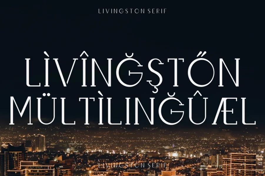 Livingston Demo Font Family preview 6
