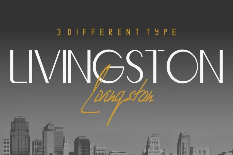 Livingston Demo Font Family preview 8