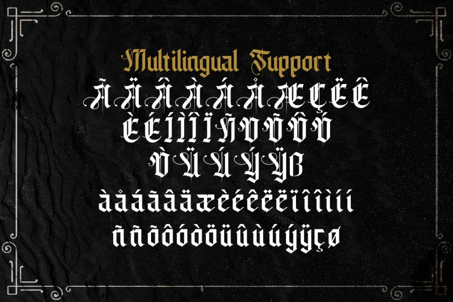 livingstone Font preview 13