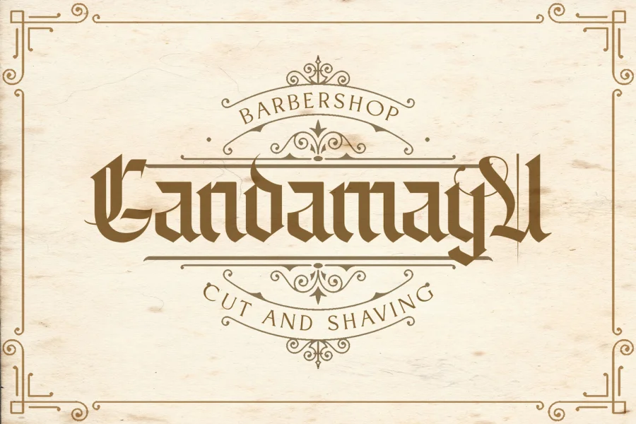 livingstone Font preview 4