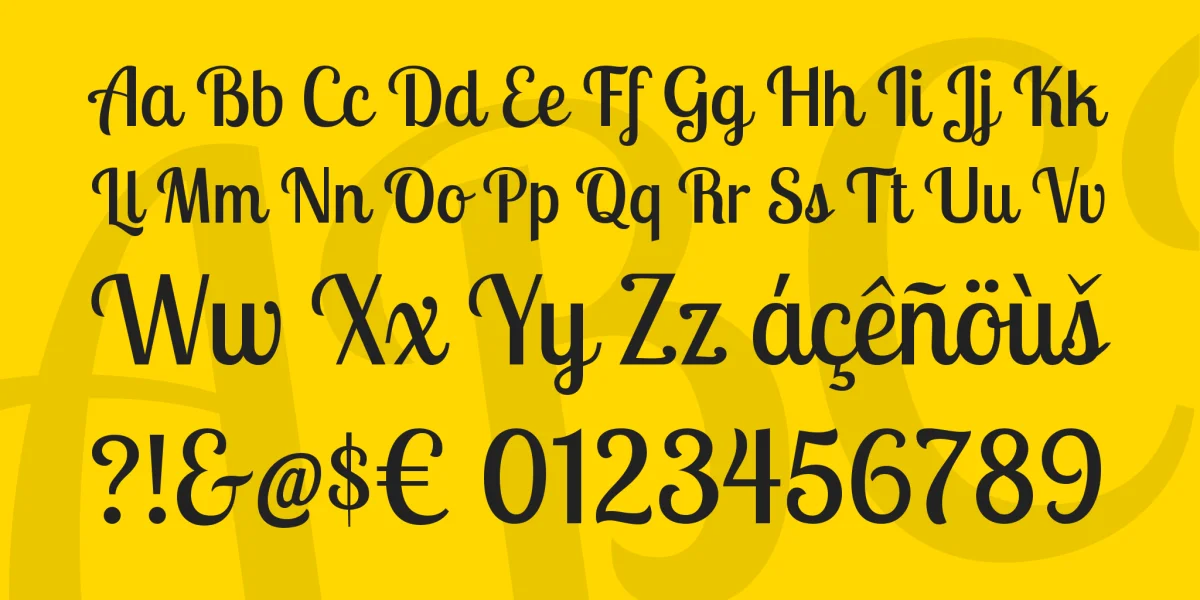 Lobster Two Font Family preview 4