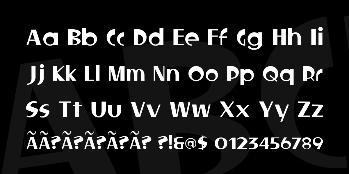 Locked Window Font preview 3