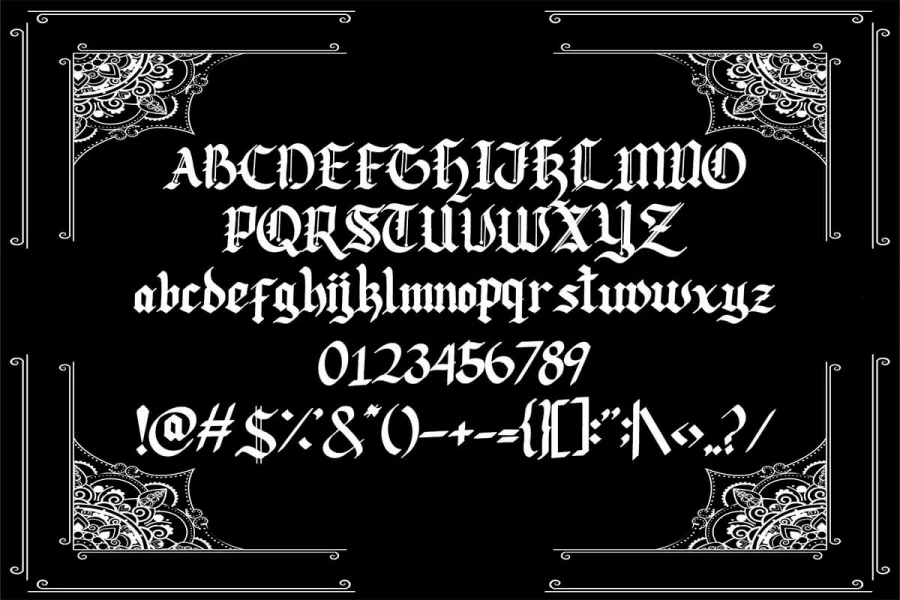 Lodeh Regular Font preview 2