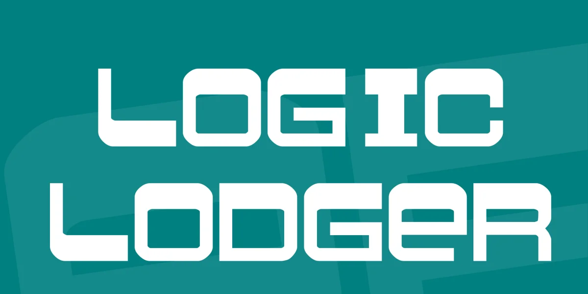 Logic lodger Font
