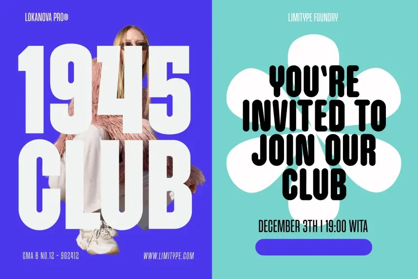 Lokanova Pro Font Family preview 4