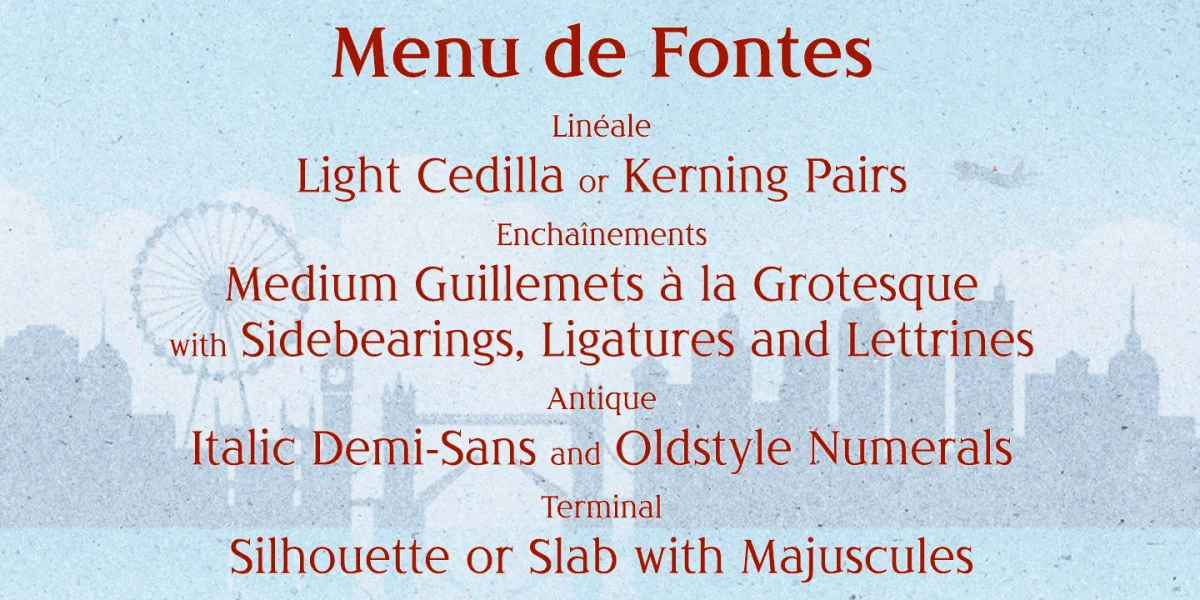 Londinia Medium Font preview 3