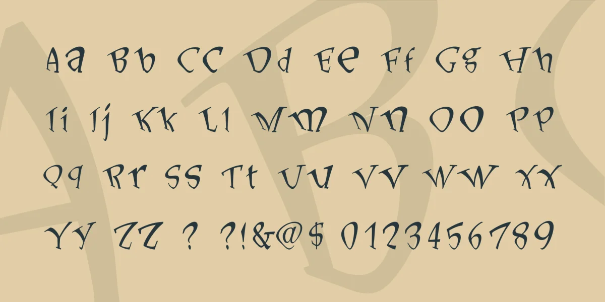 Lonesome Liar Font preview 2