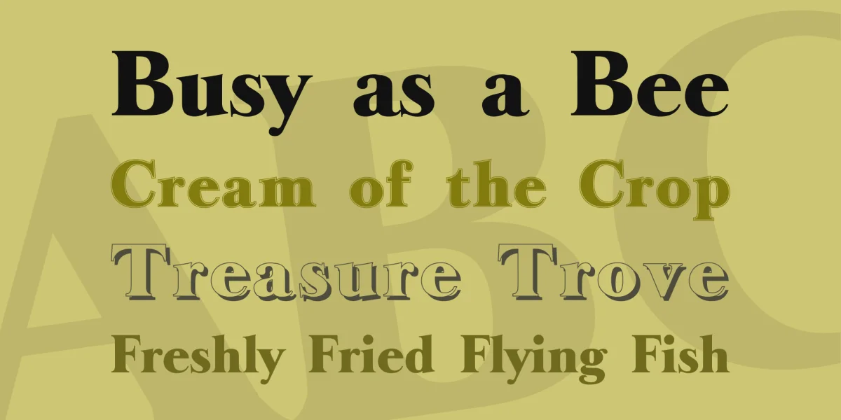 Long Island Font Family preview 2