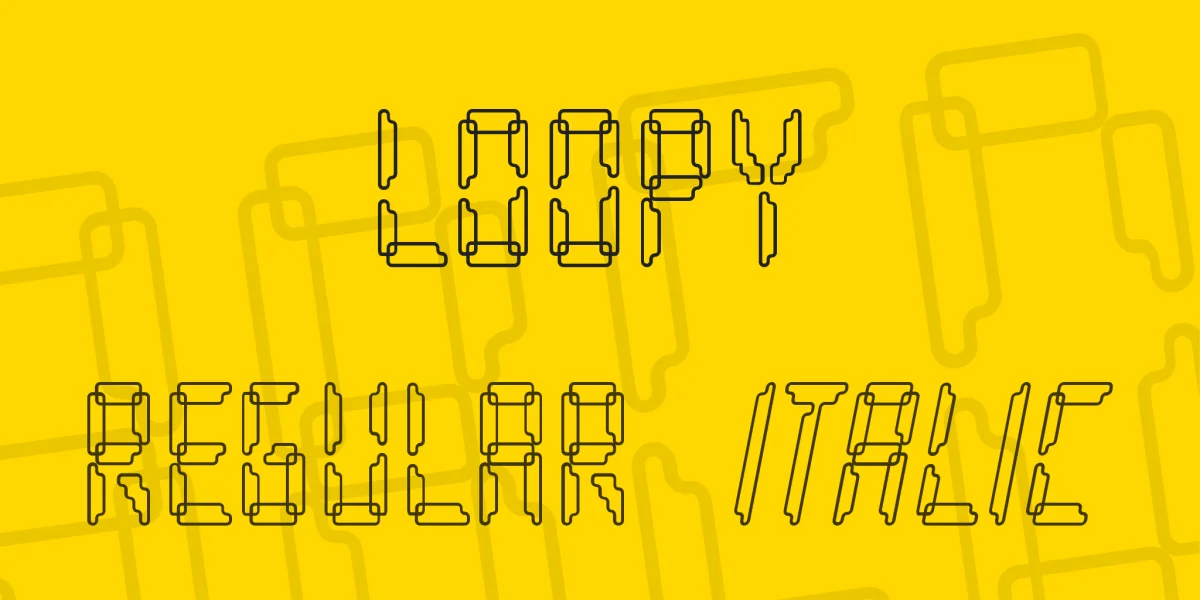 Loopy Font Family