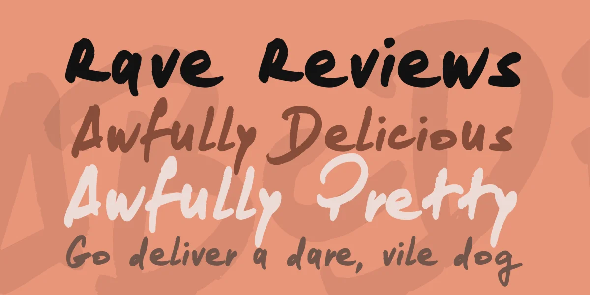 loremipsum Font preview 2