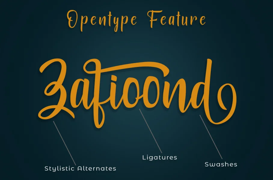 Losteria Font preview 7