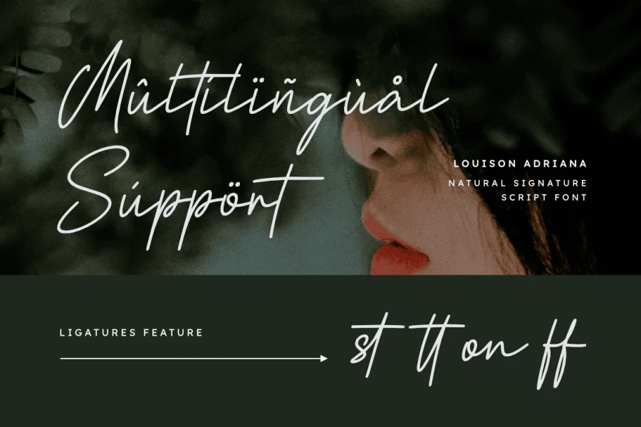 Louison Adriana Font preview 3