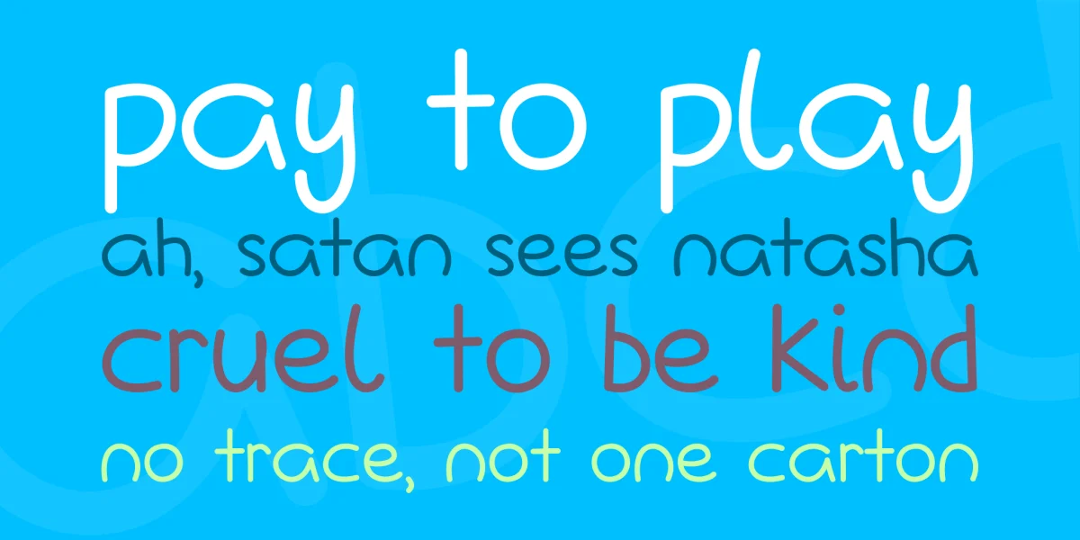Love Is A Many Complicated Thing Font preview 2