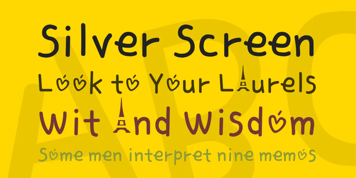 Love Letter Font preview 2
