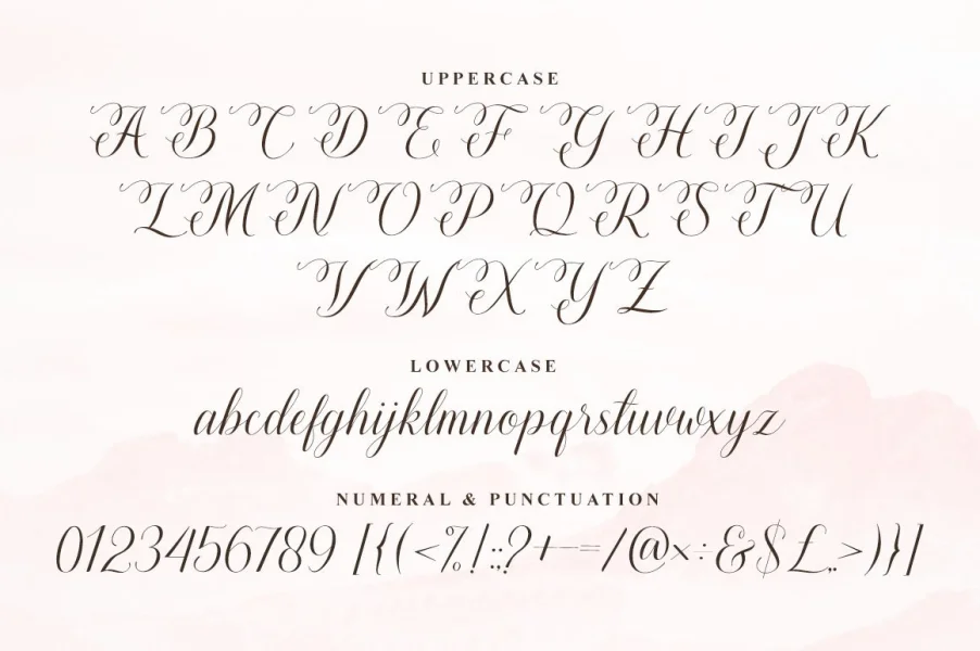 Lovely Girl Font preview 10