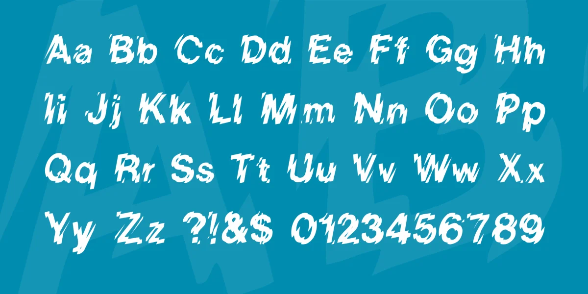 Lower-WestSide Font preview 3