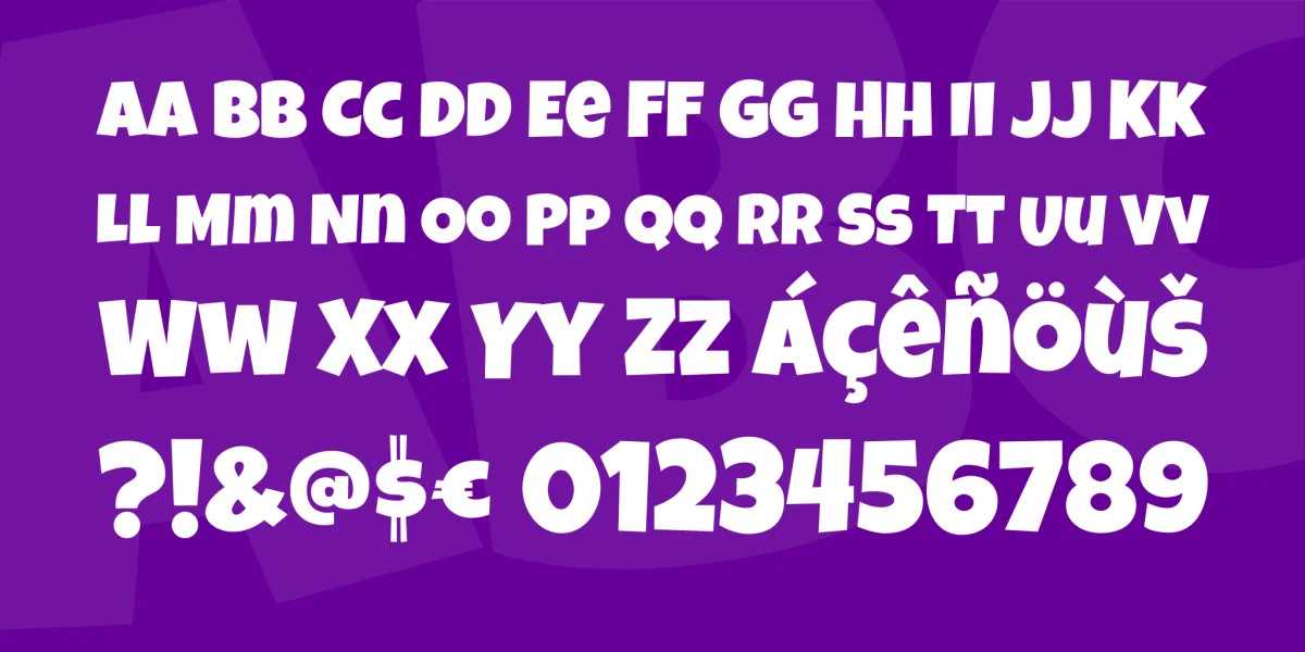 Luckiest Guy Font preview 3
