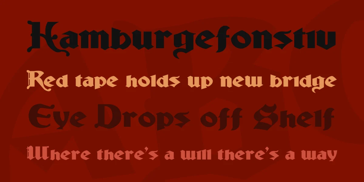 Ludlow Strong Ale Font preview 2