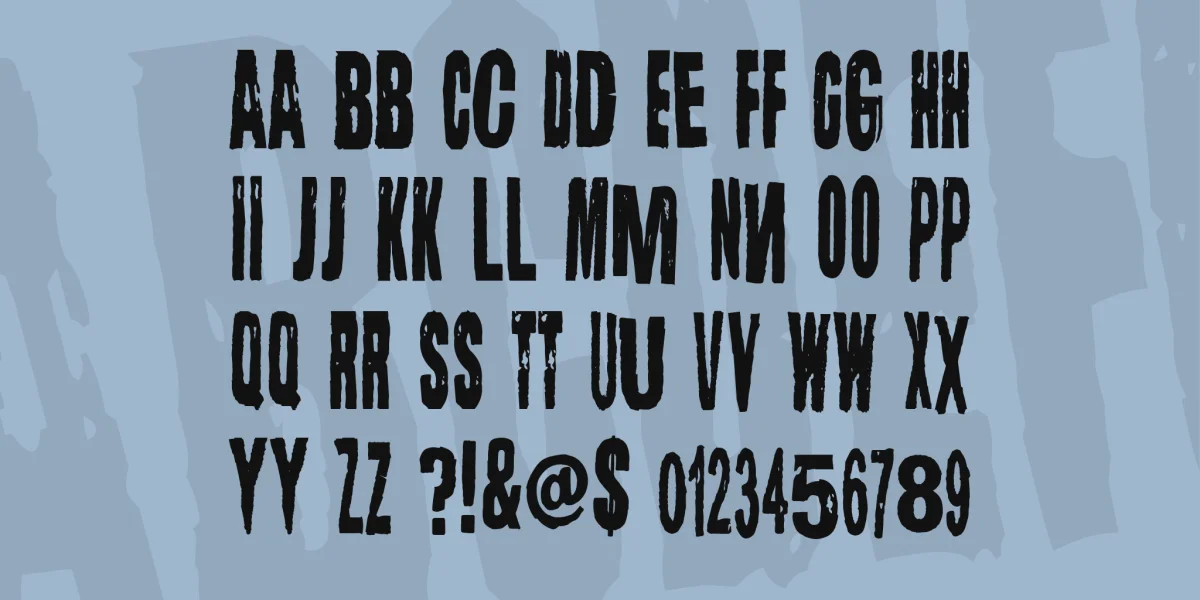 Lugosi Font preview 5