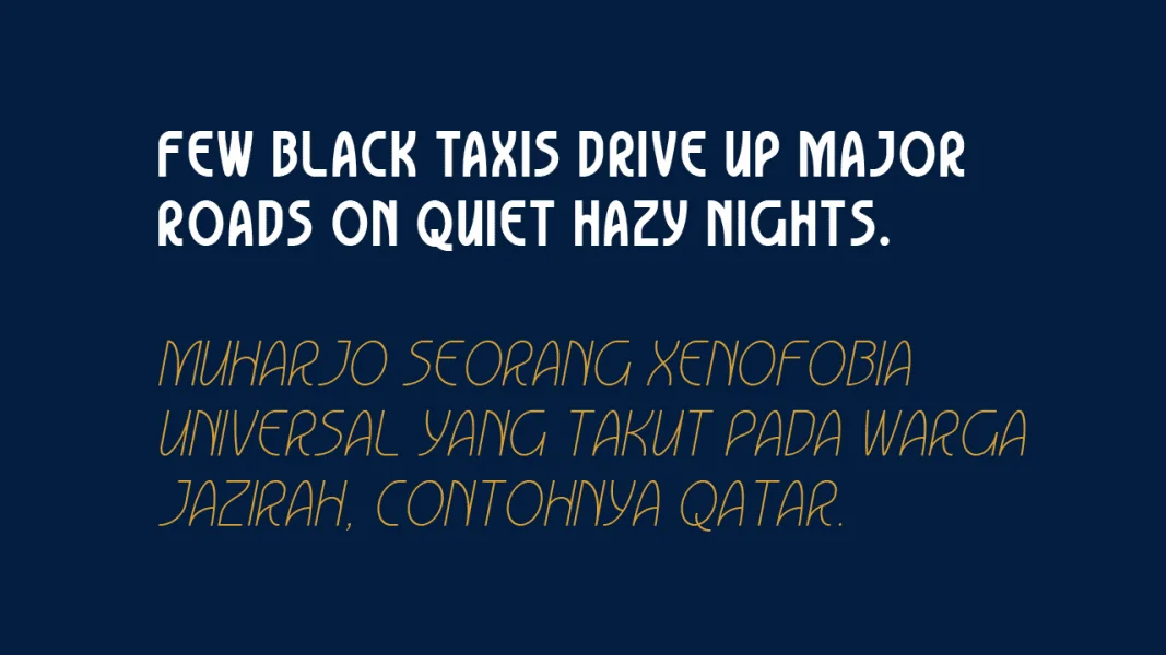 Lumierepolis Font Family preview 4