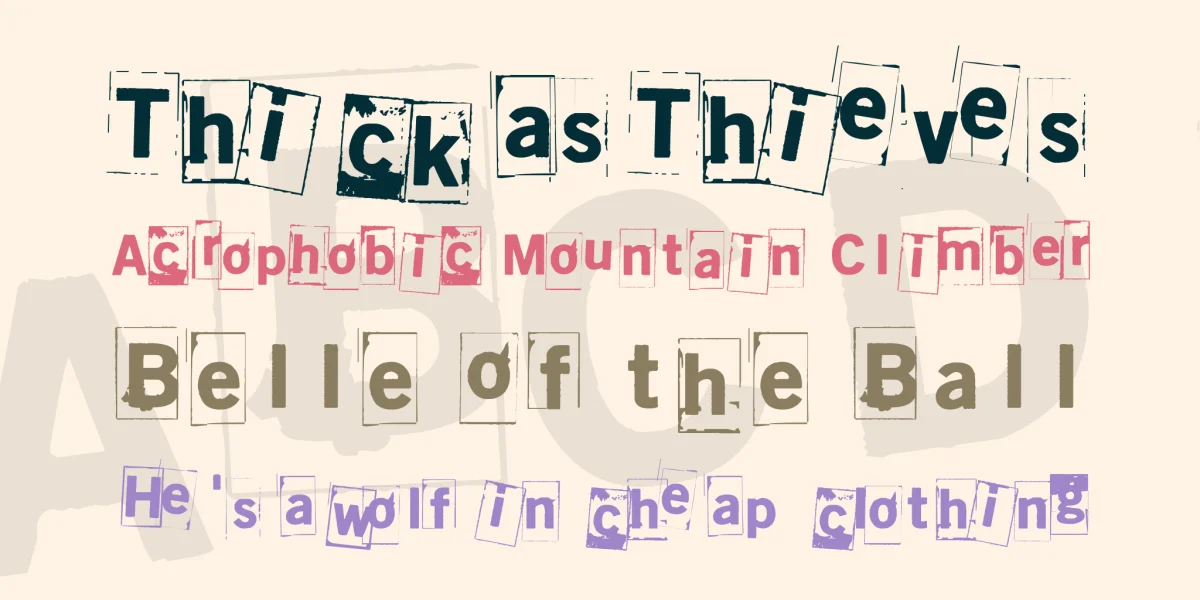Lumihyeena Font Family preview 4