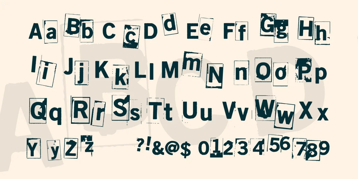 Lumihyeena Font Family preview 5