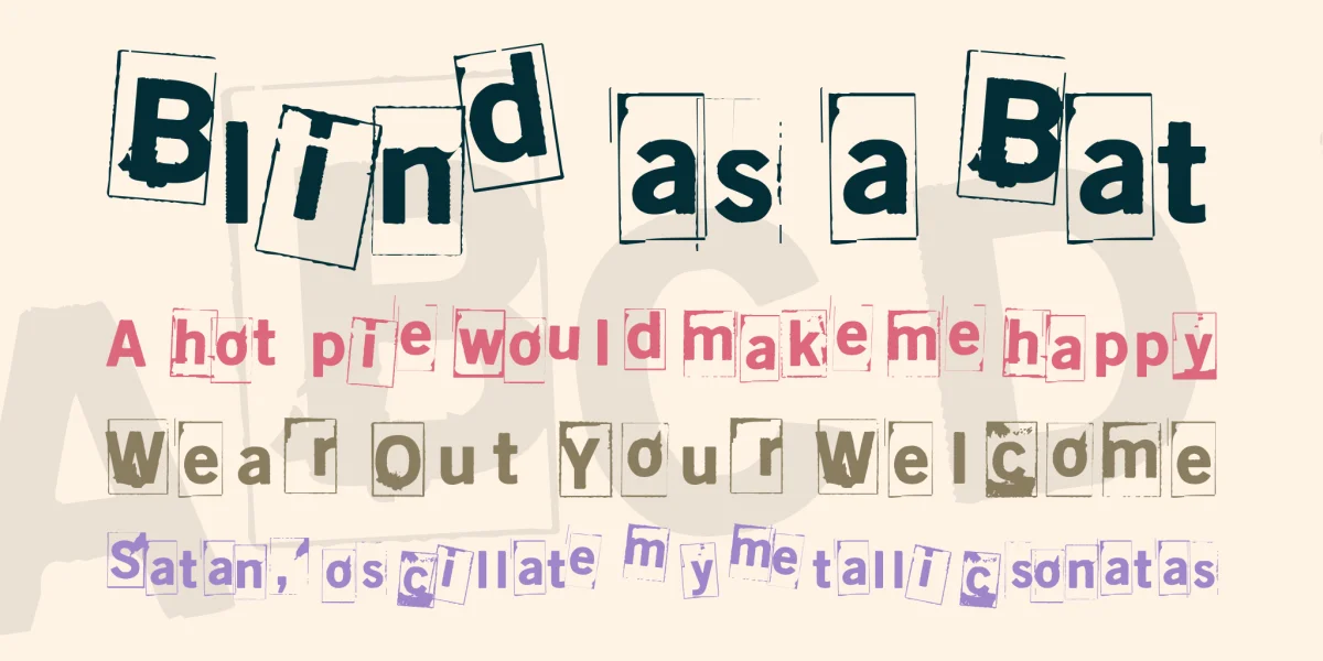 Lumihyeena Font Family preview 6
