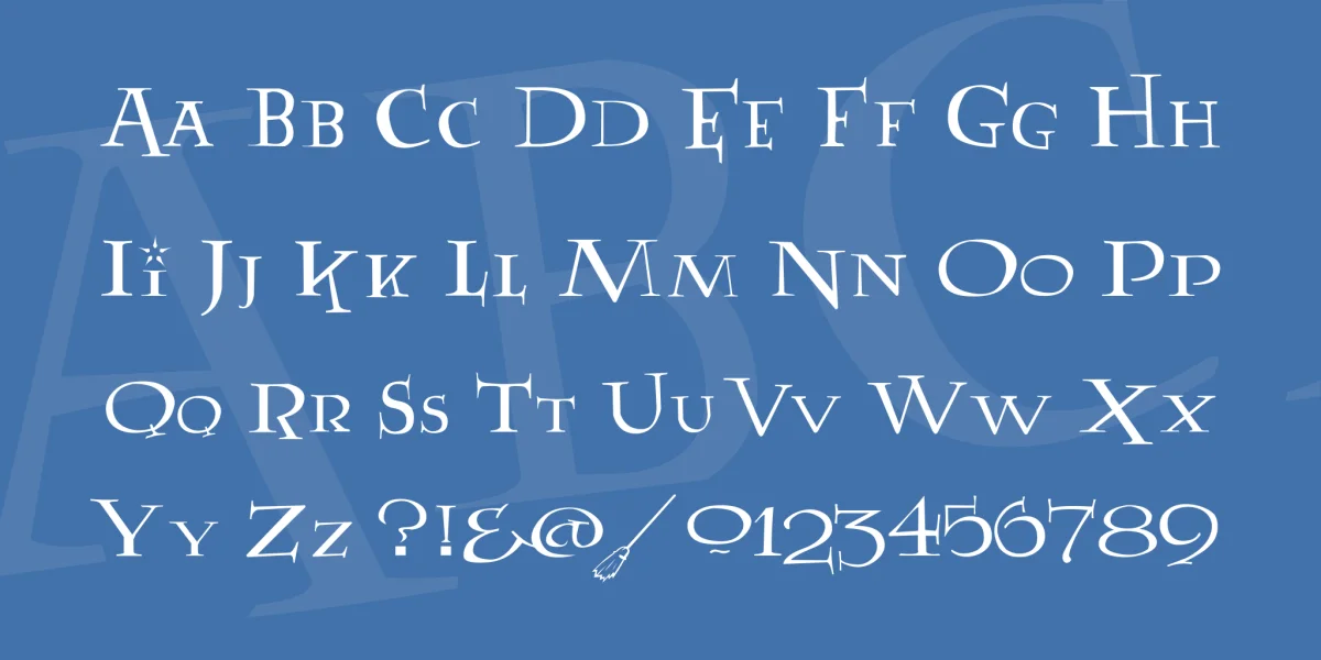 Lumos Font preview 2