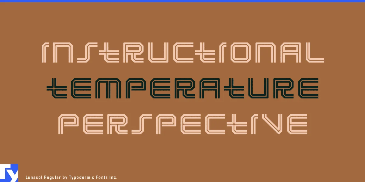 Lunasol Font Family preview 2