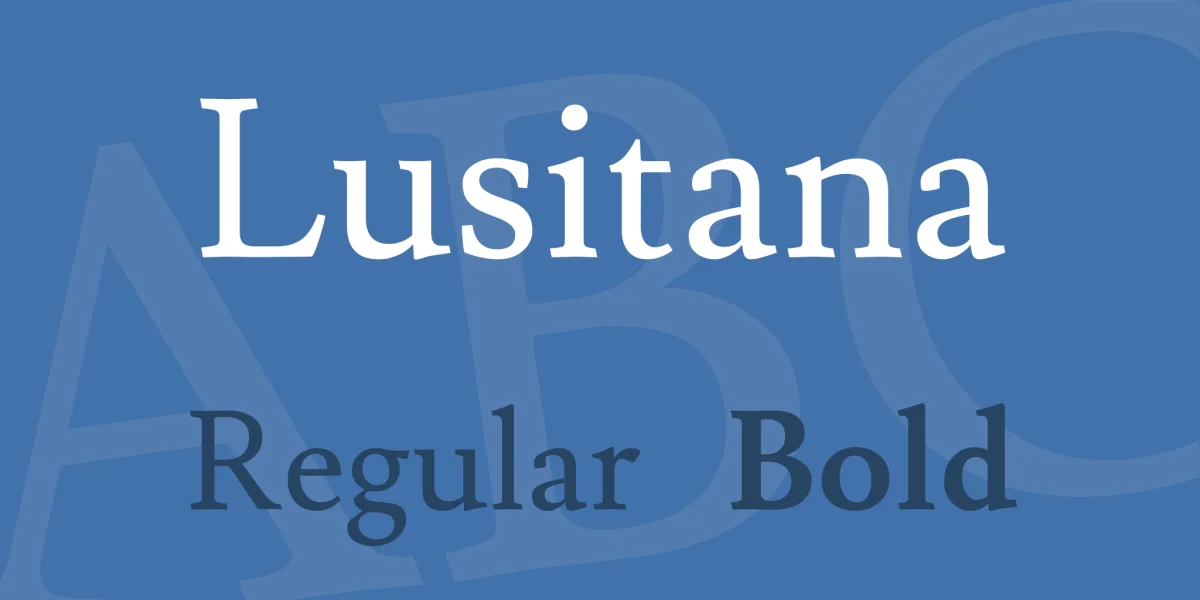 Lusitana Font Family