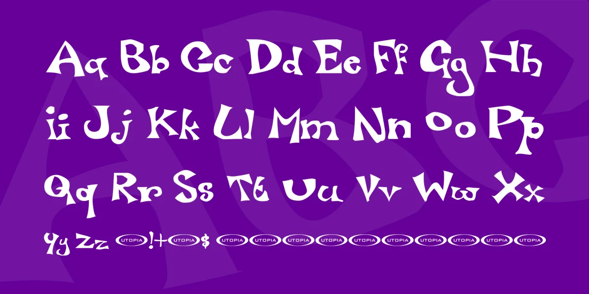 Luxo Font preview 2