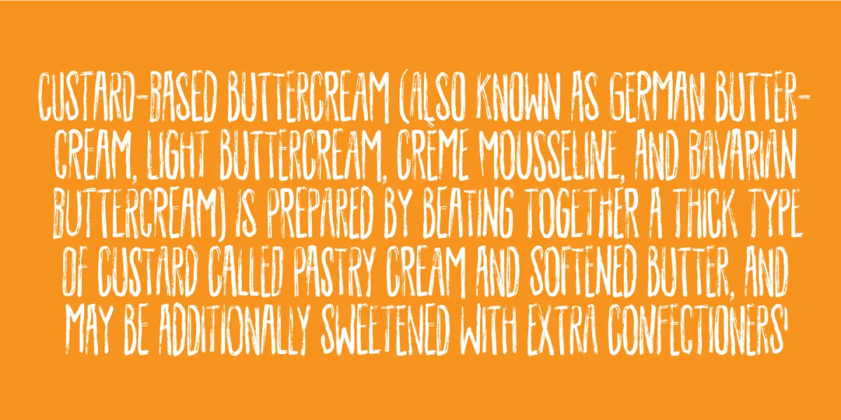Luxurious DEMO Font preview 2
