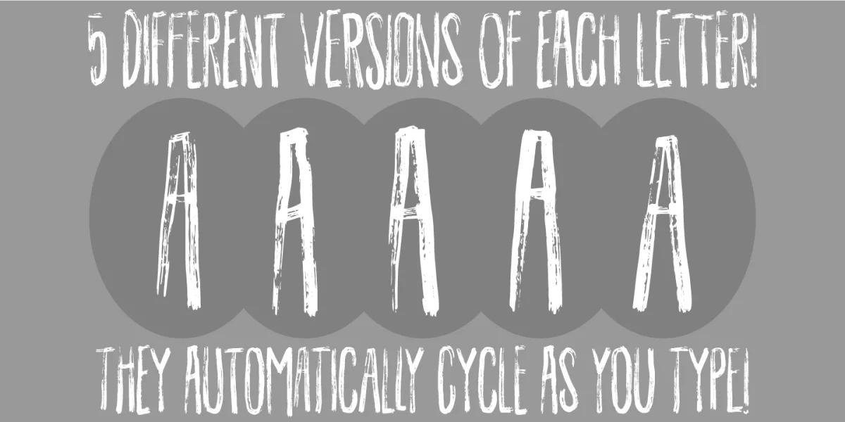 Luxurious DEMO Font preview 5