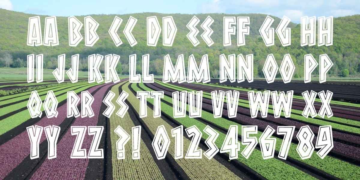 Macedonia Font Family preview 3